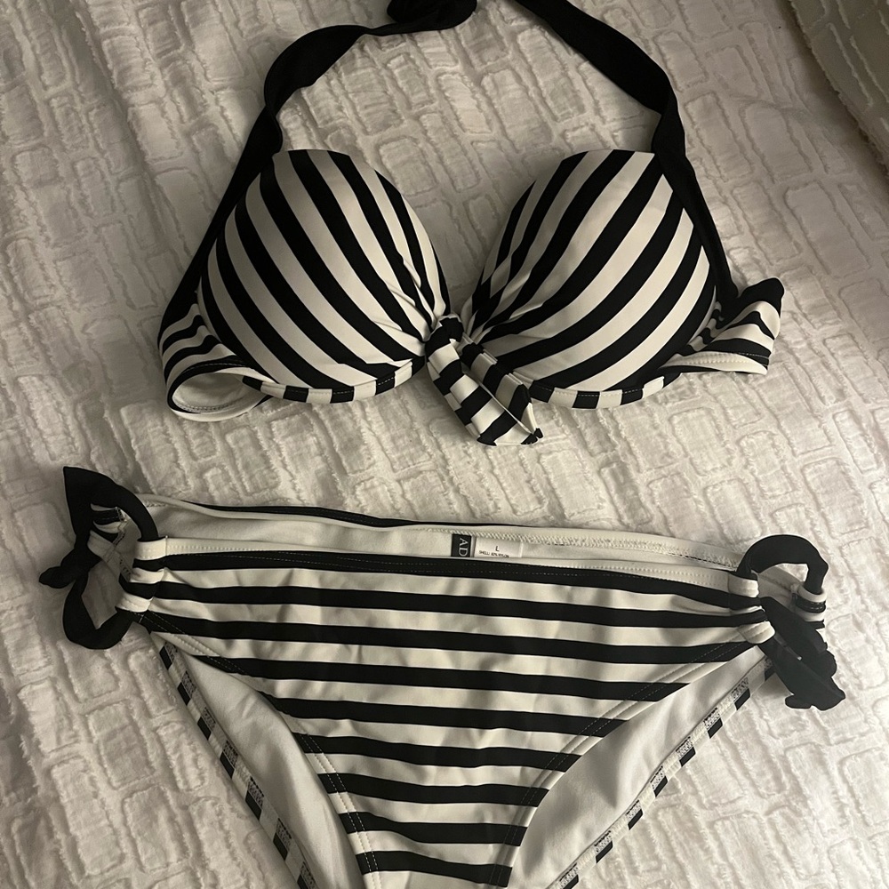 Striped Bikini Set